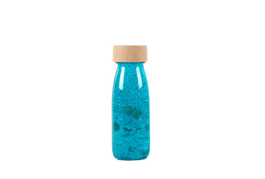 Petit Boum Sensorische Fles Float - Turquoise