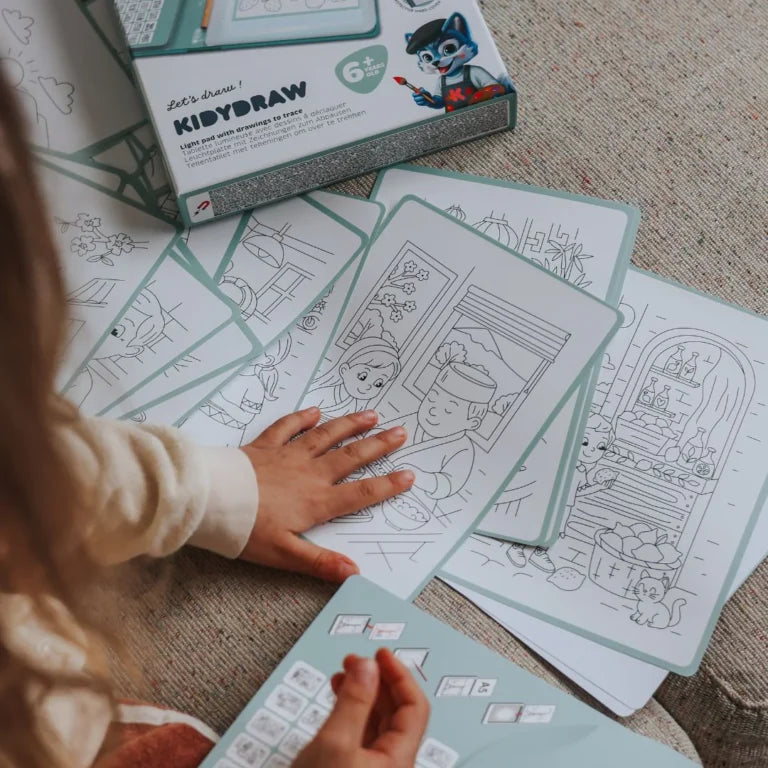 KidyWolf KIDYDRAW PAD Food > 6 jaar