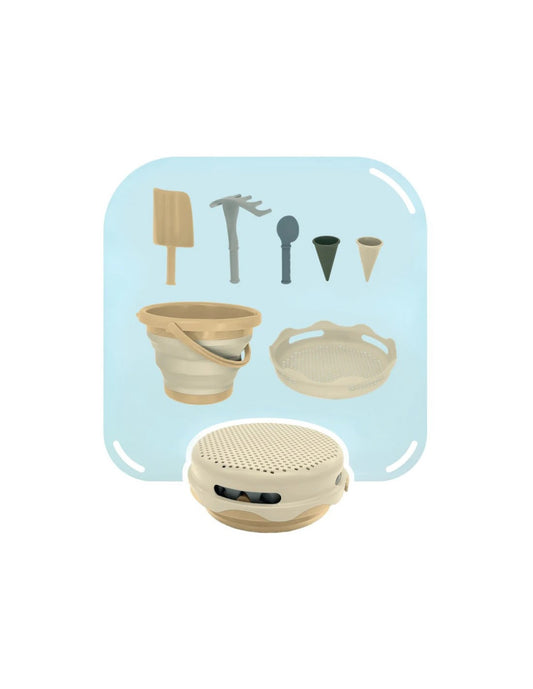 Compactoys  - 7in1 Sand Toys beige