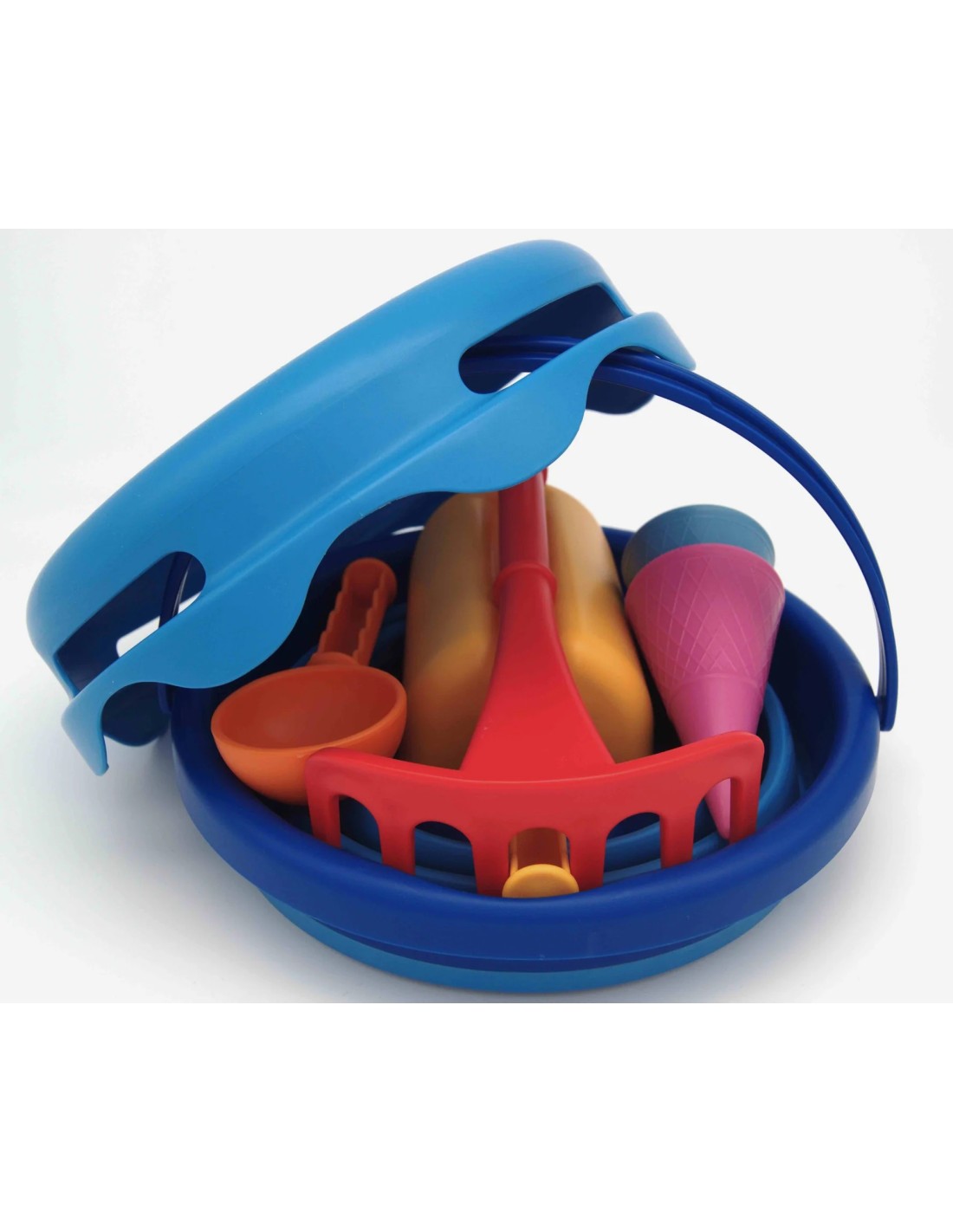 Compactoys 7in1 Sand Toys - Strandset Blauw