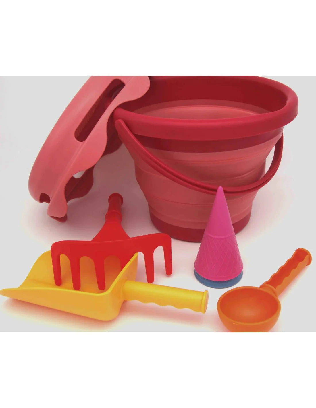 Compactoys 7in1 Sand Toys - Strandset Rood