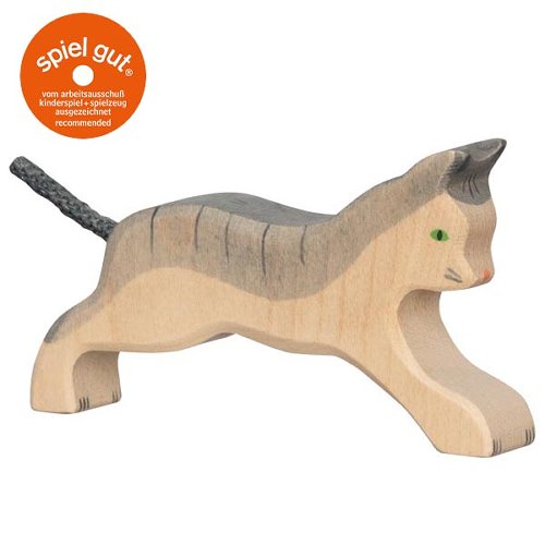 Holztiger Boerderij: kat, rennend ( 80054)