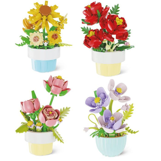 Brick garden flower 23 cm (4 soorten)