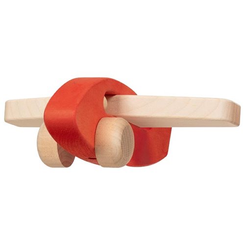 Goki Houten Vliegtuig Rood > 1 jaar