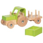 Goki Houten Tractor met aanhanger > 2 jaar