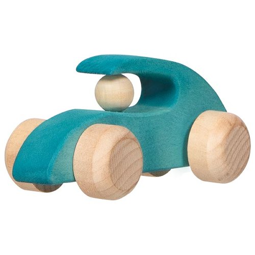 Goki Houten Race Auto Blauw > 1 jaar
