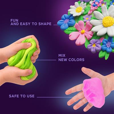 OKTO Clay Sensory Art Creative Kit - Bloemenveld > 8 jaar