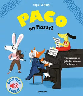 Paco en Mozart. Geluidenboek. 3+