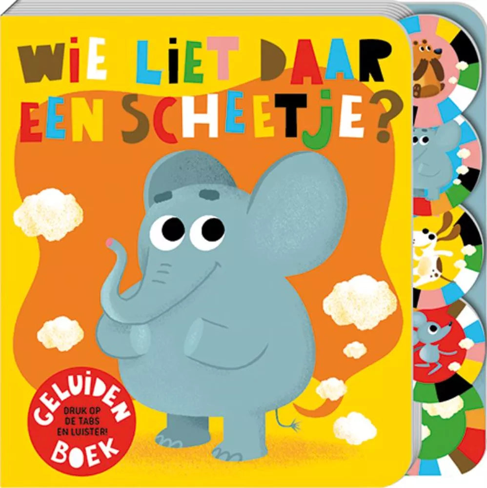 Wie liet daar een scheetje