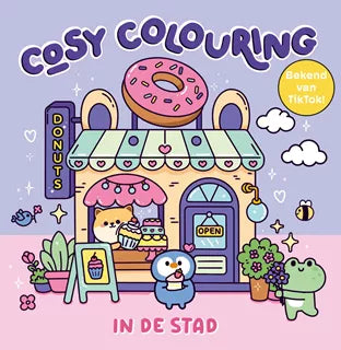 Cosy Colouring Kleurboek - in de Stad