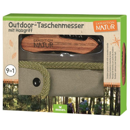 Expeditie natuur pocket zakmes 9 functies