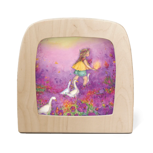 Toverlux Anne Illustraties - Little Goose Girl Seizoensplaat