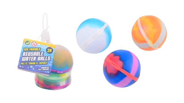 Herbruikbare magnetische Waterballonnen 3st.