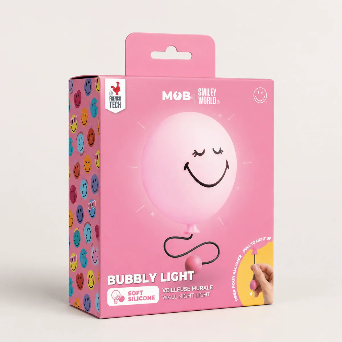 MOB - Bubbly Light - Pink - SMILEY WORLD