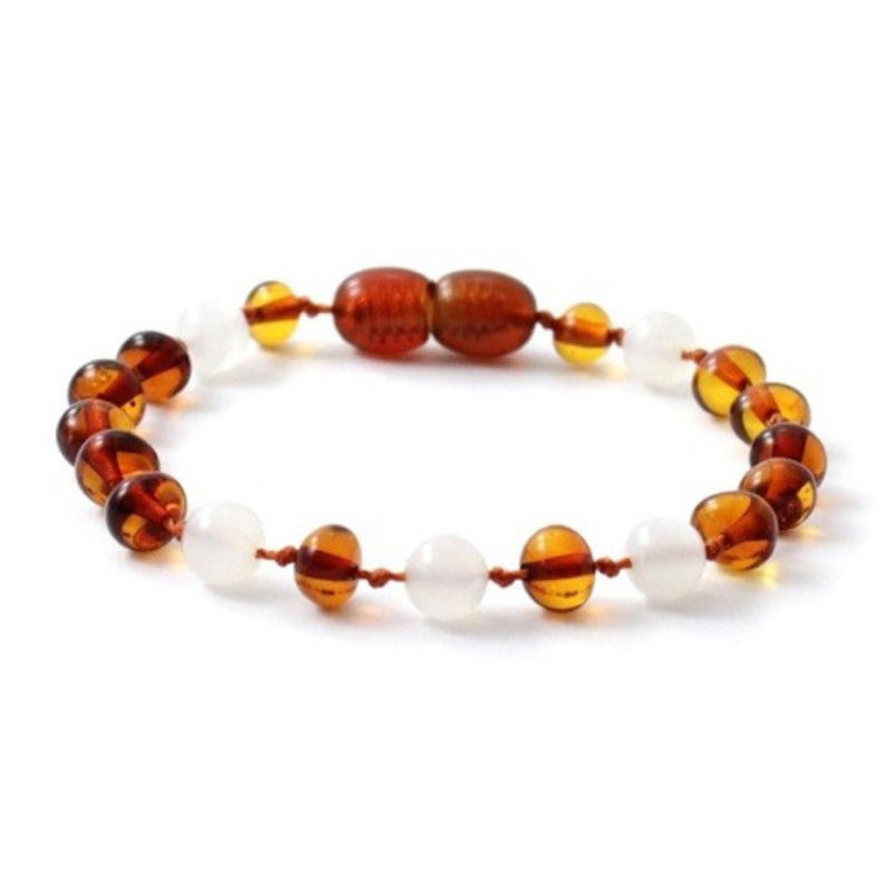 Barnsteen armband met maansteen - Peuter