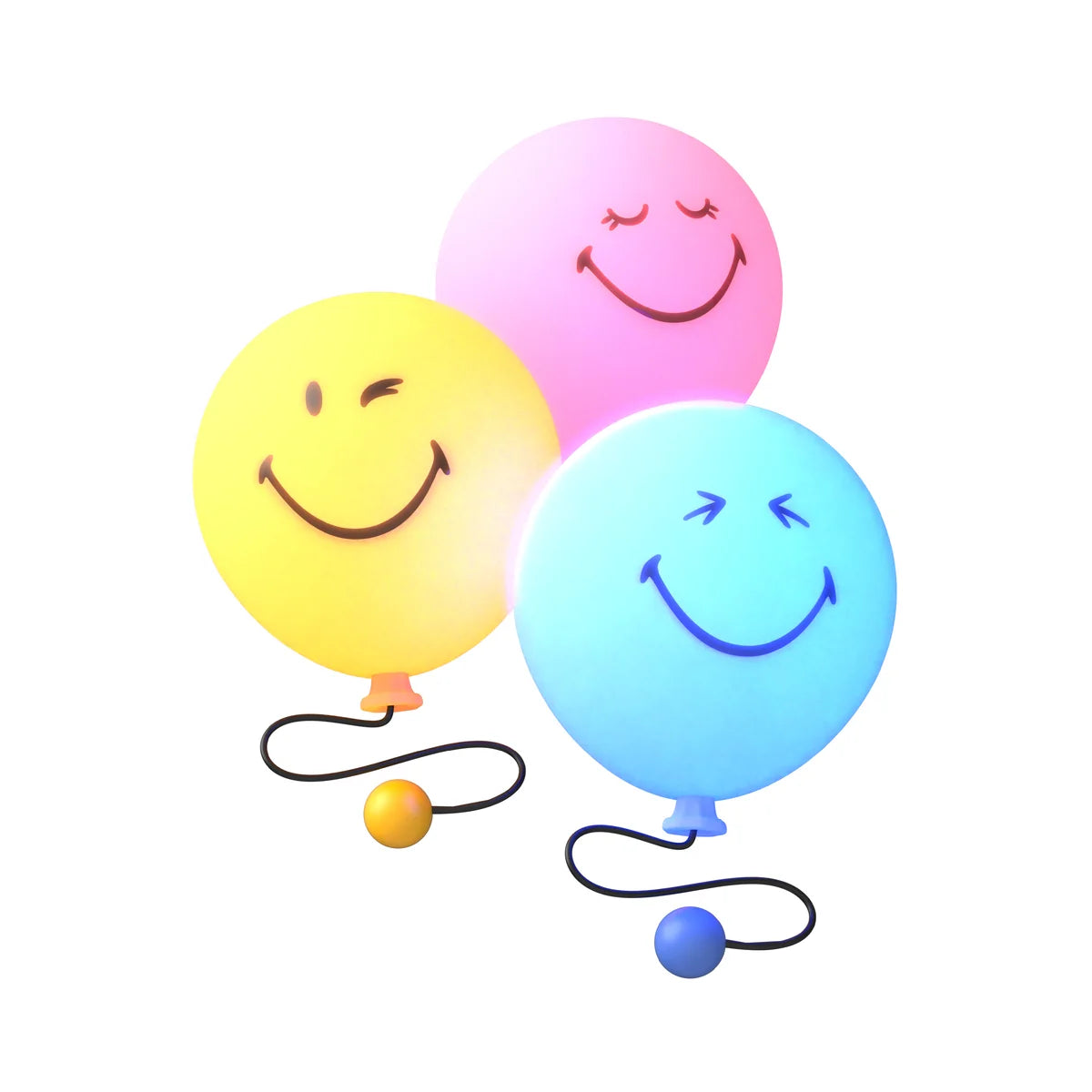 MOB - Bubbly Light - Yellow - SMILEY WORLD