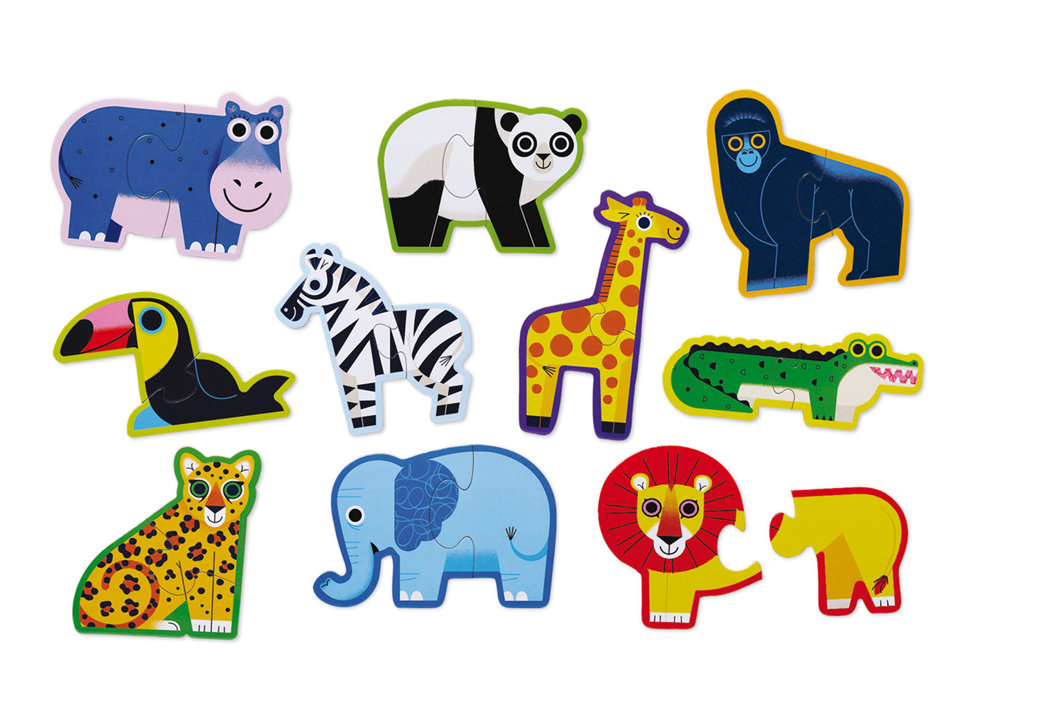 Crocodile Creek Let's Begin puzzel Jungle > 2 jaar