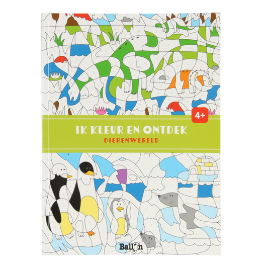 Code Kleurboek Dierenwereld > 4 jaar