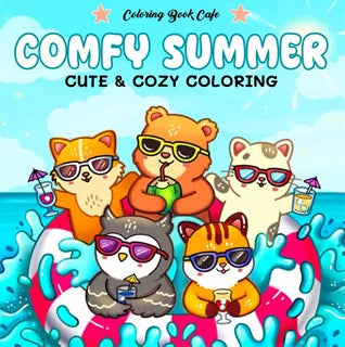 Cozy kleurboek - Comfy summer