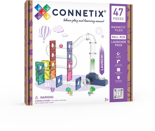 Connetix knikkerbaan Launcher Pack 47-delig