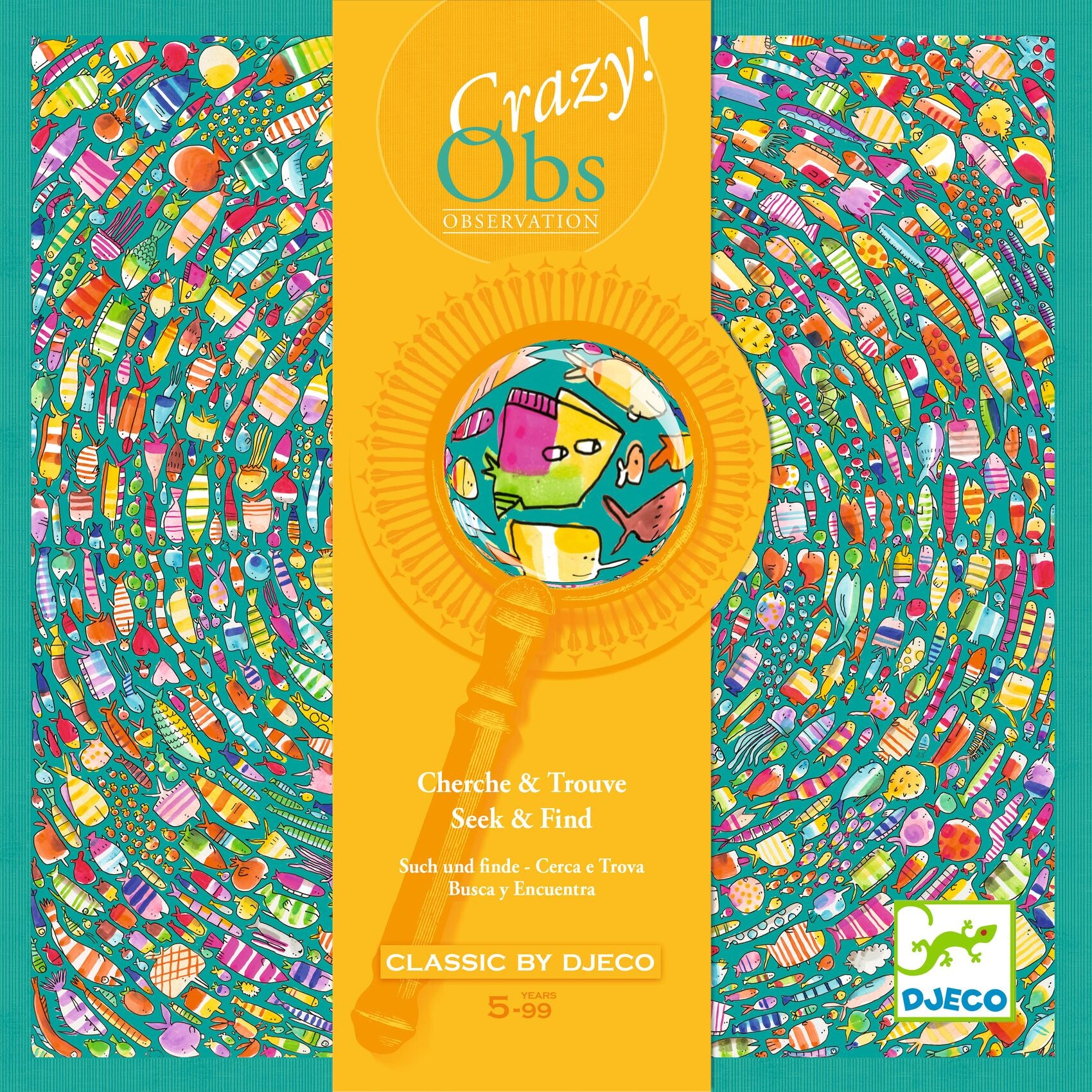 Djeco spel - Zoek & Vind - Crazy! Fishy Fish (DJ05246)