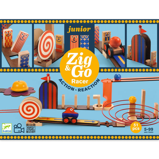 Djeco - Zig & Go Junior - Racer - 51 stuks (DJ05650)