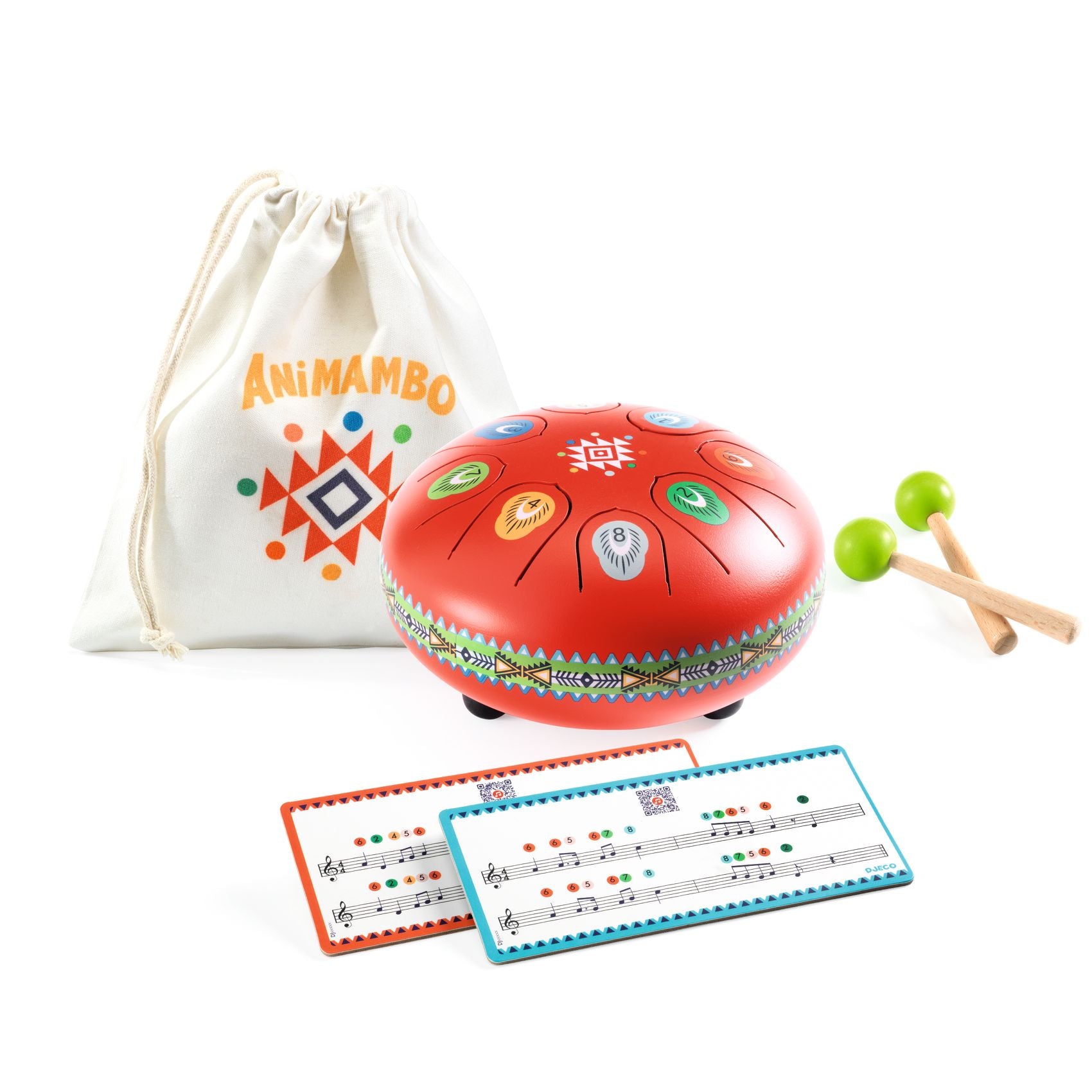 Djeco Animambo Metalen trommel