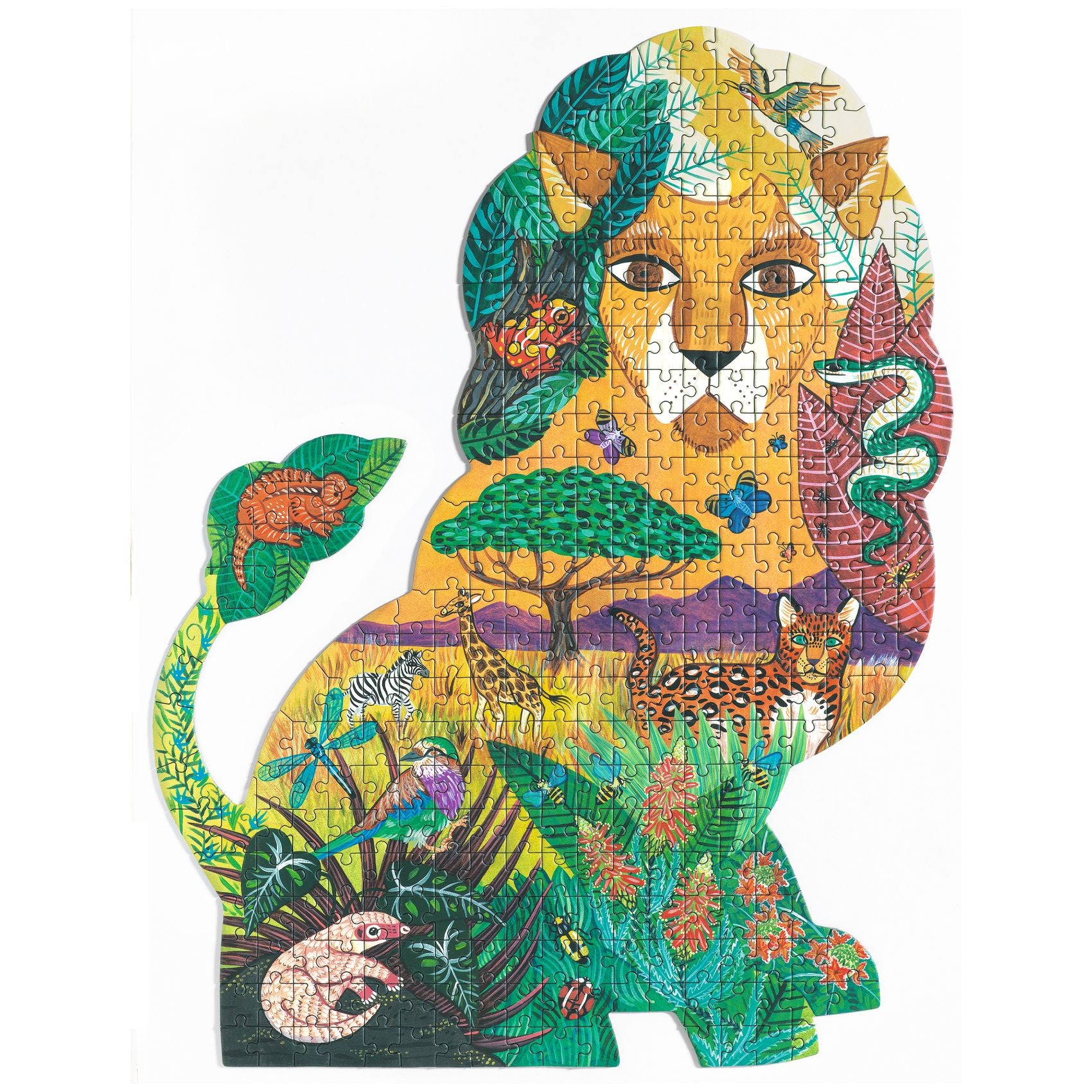 Djeco Puzzel - Leeuw - 350 stukjes (DJ07660)