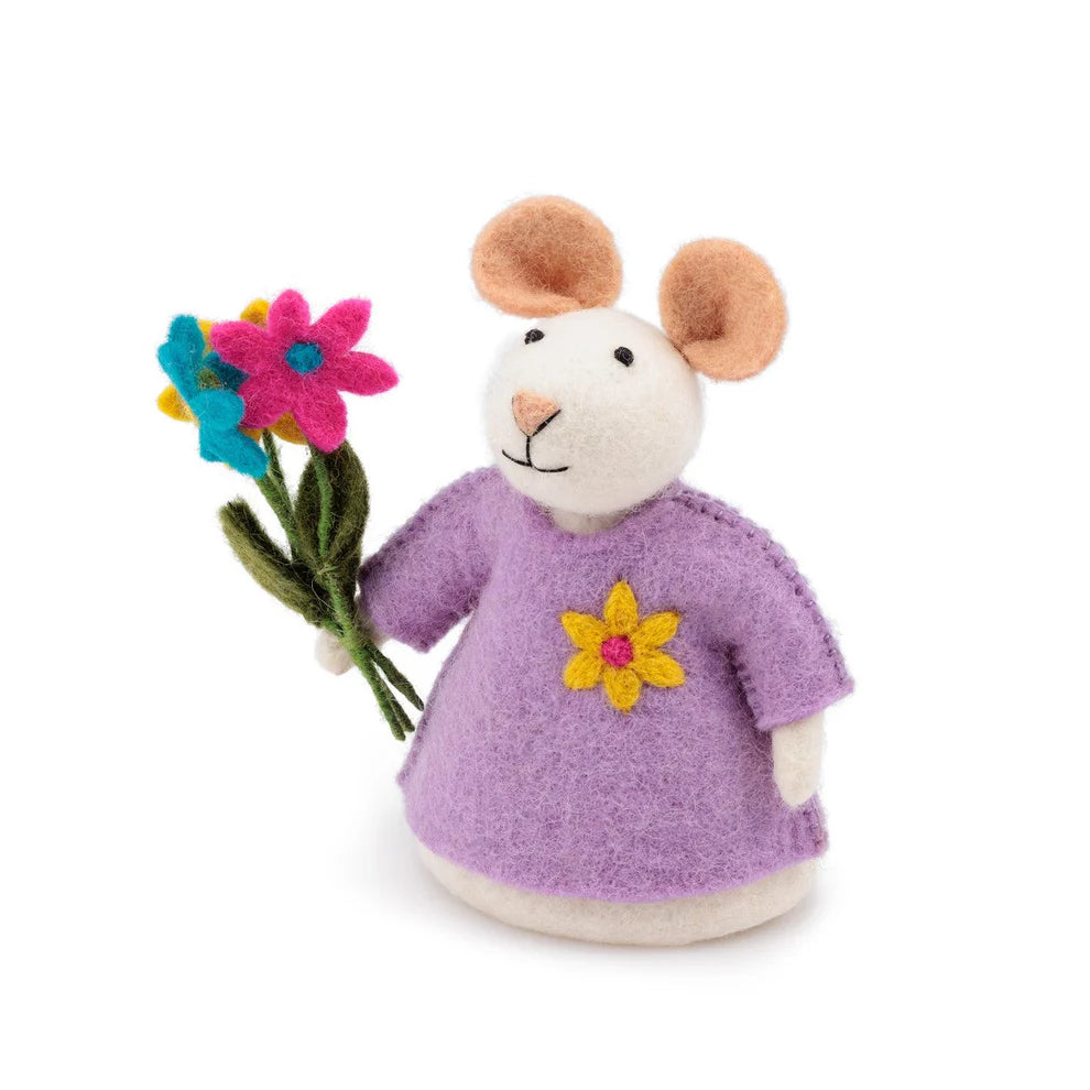 Sjaal met Verhaal Decoratie Muis Bloemenmuis