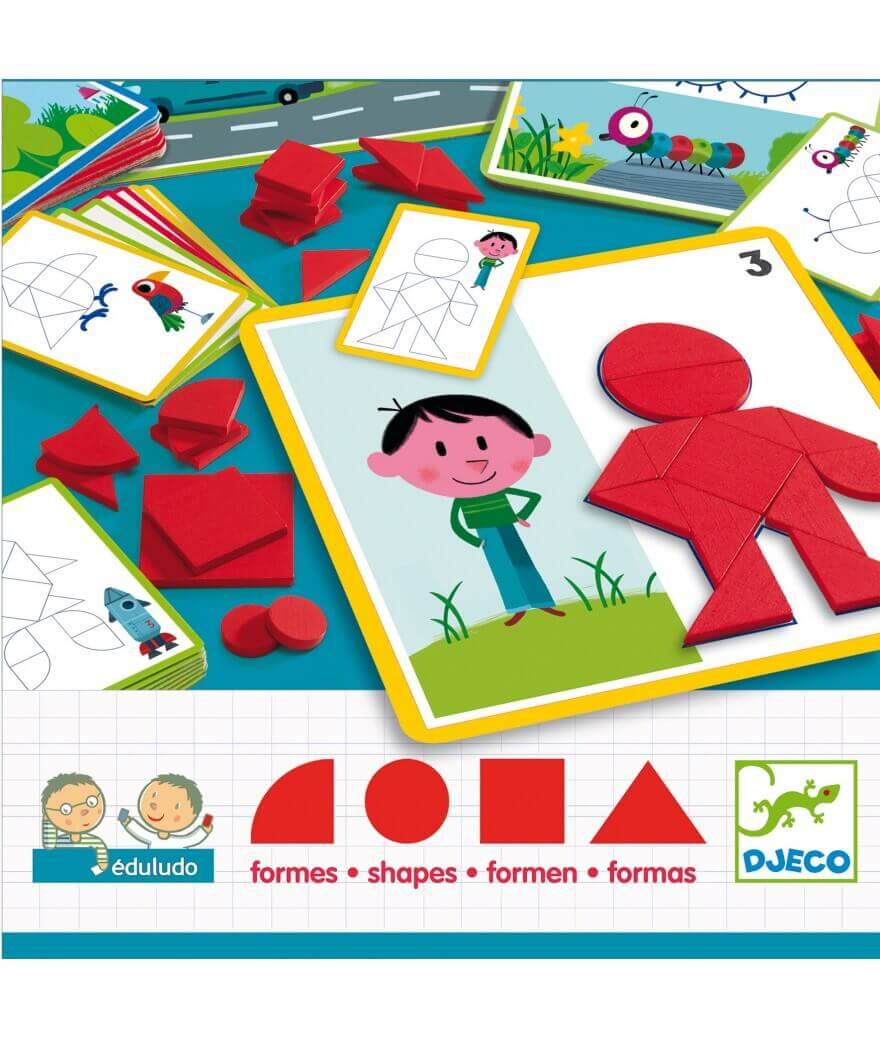 Djeco Eduludo Educatief Tangram spel