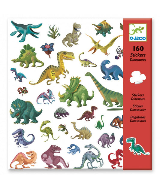 Djeco Stickers Dino 160 stuks