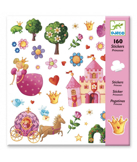 Djeco Stickers Prinses Marguerite - 160 stuks