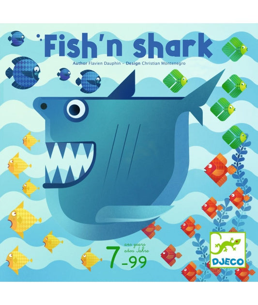 Djeco strategiespel fish'n shark > 7 jaar