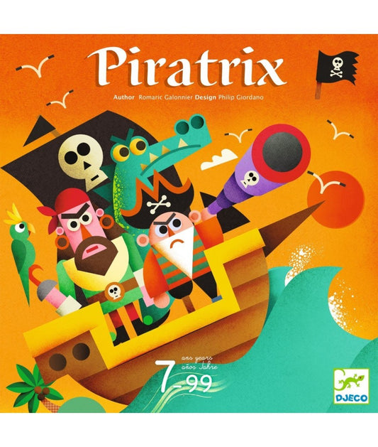 Djeco strategiespel piratrix > 7 jaar