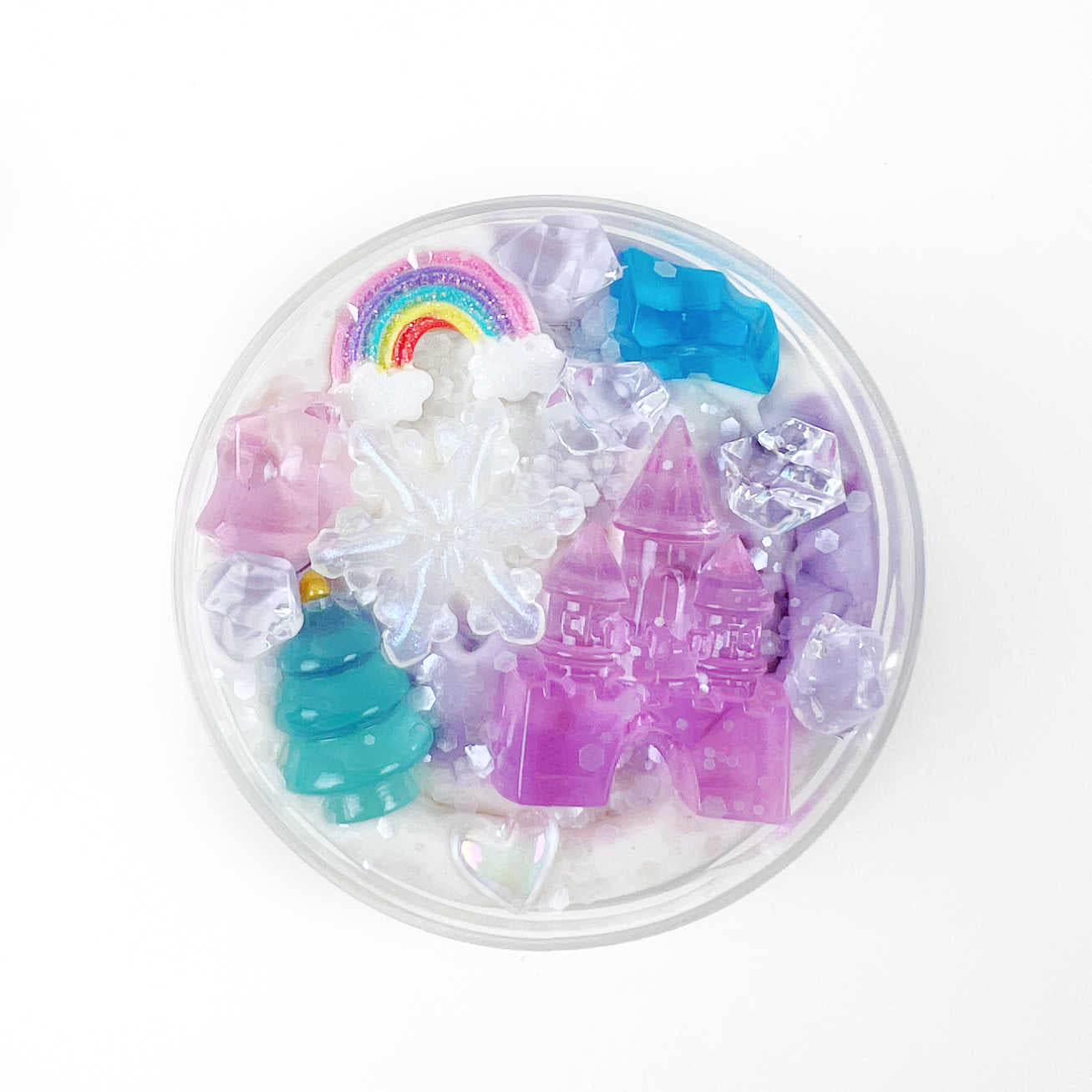 Invitation to Imagine – Speelklei surprise pot, Enchanted Snow Flurry