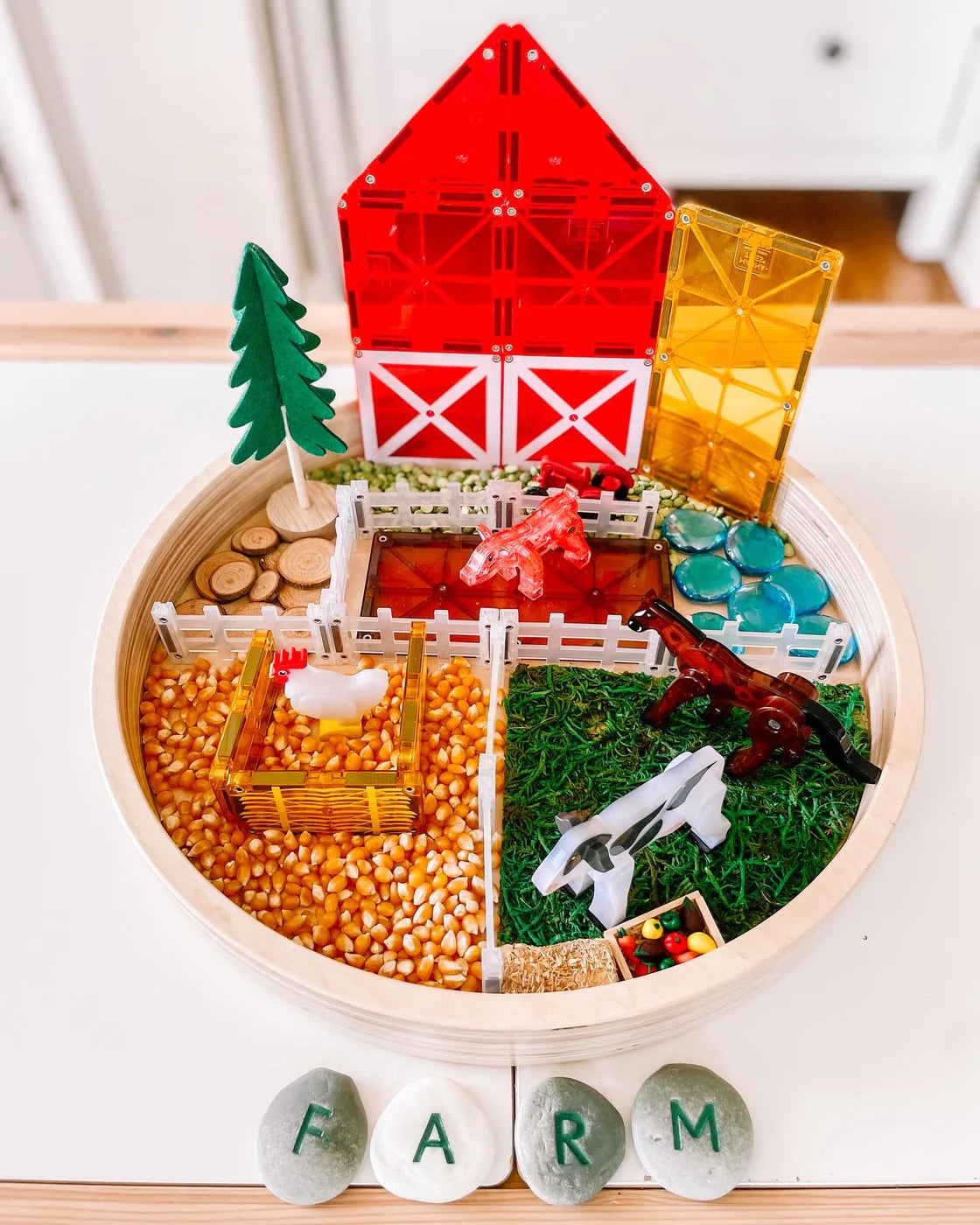 MAGNA-TILES® Farm Animals 25 piece (22125 )