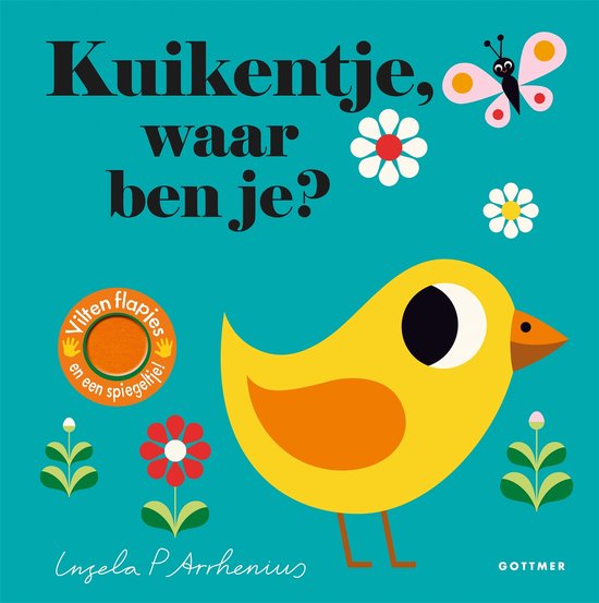 Flapjesboek: Kuikentje, waar ben je  (karton) - Ingela P Arrhenius