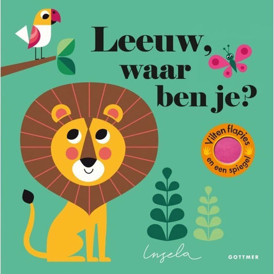 Flapjesboek: Leeuw, waar ben je (karton) - Ingela P Arrhenius