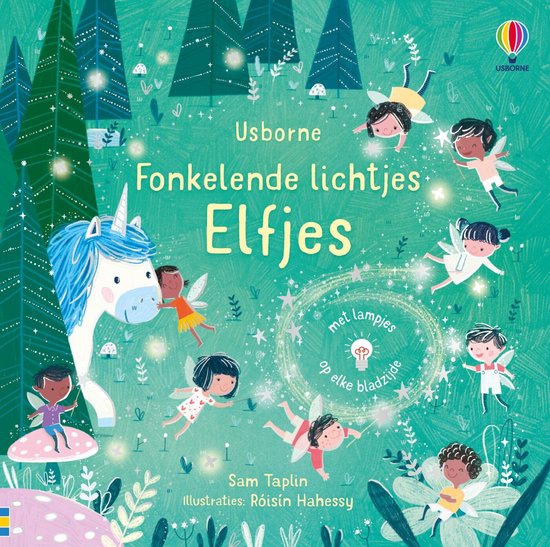 Usborne Muziekboek- Fonkelende lichtjes - Elfjes