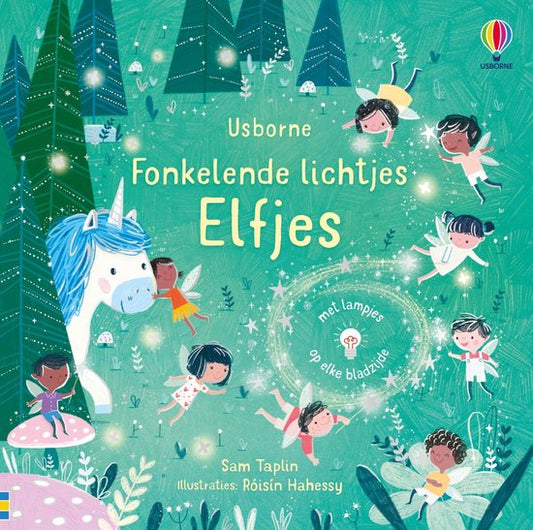 Usborne Muziekboek- Fonkelende lichtjes - Elfjes