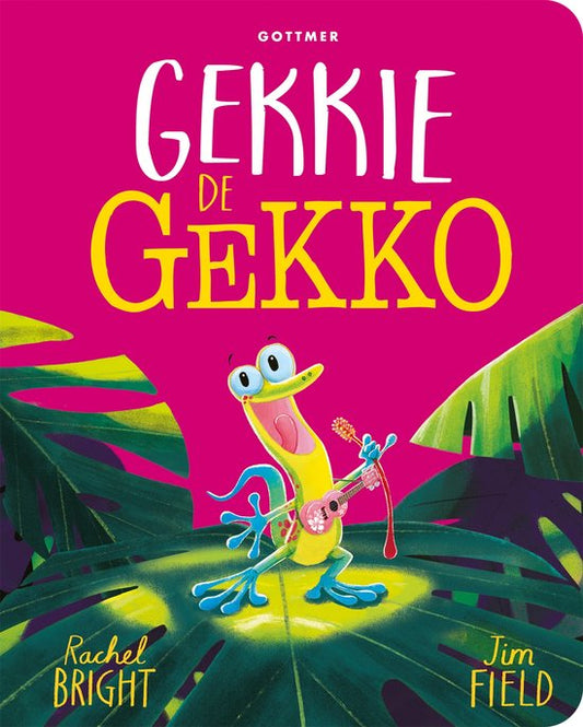 Gekkie de gekko Karton - Rachel Bright
