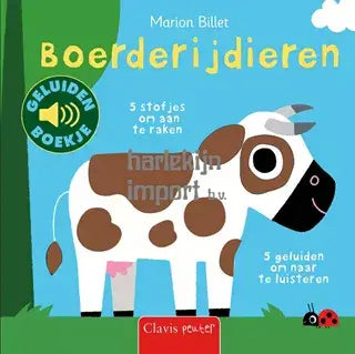 Geluidenboek: Boerderijdieren - Marion Billet