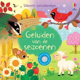 Geluidenboek van de seizoenen. 1+ - Usborne