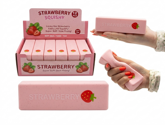 Squishy BUTTER Strawberry 14cm.