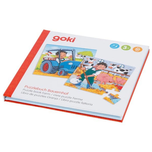 Goki - Magnetische puzzel Boerderij ( 20 stukjes)