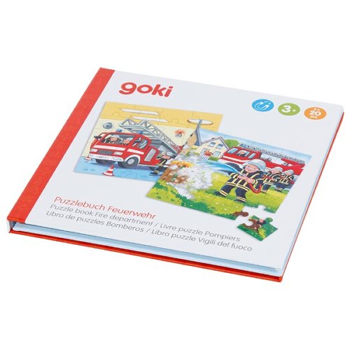 Goki - Magnetische puzzel Brandweer ( 20 stukjes)