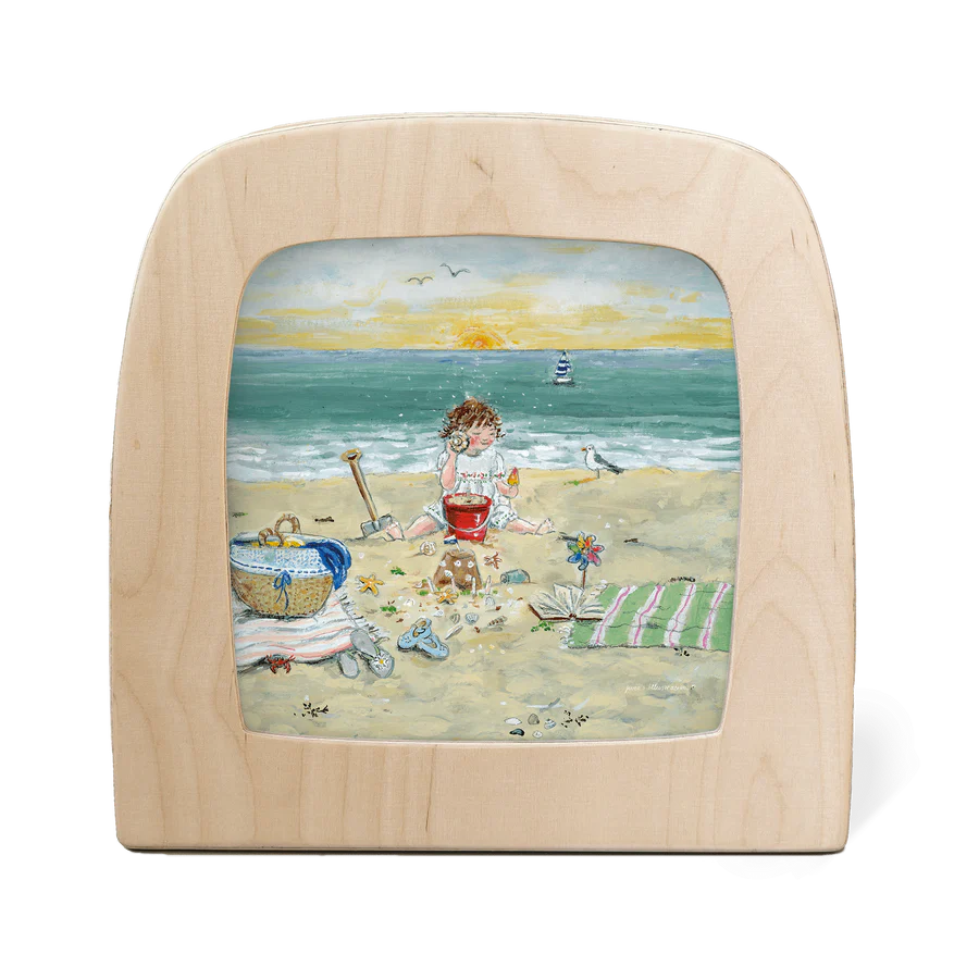 Toverlux Gwen's Illustrations - I hear the Sea Silhouette Seizoensplaat
