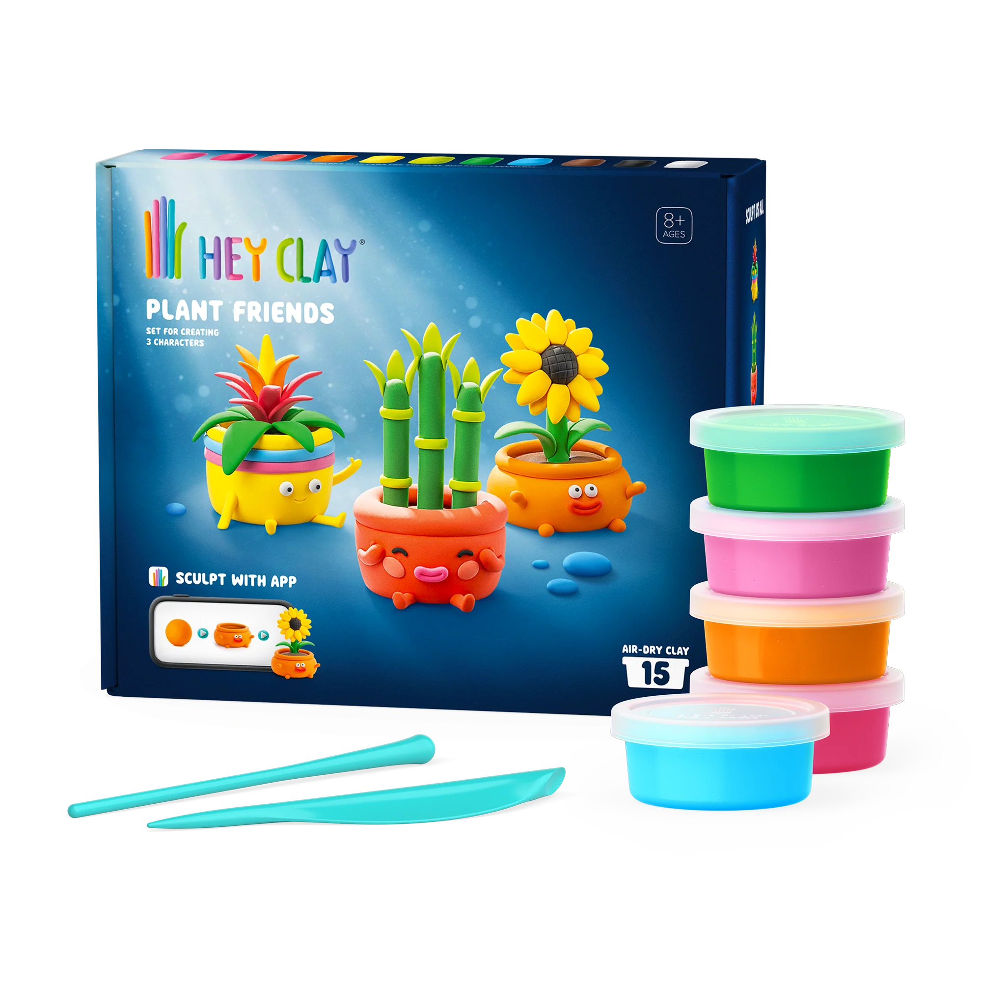 HeyClay - Plant Friends - 15 cans