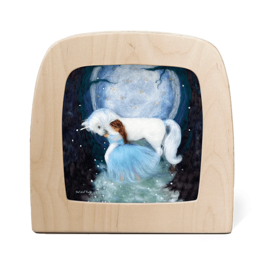 Toverlux Het Wol Feetje - Magical Unicorn Silhouette