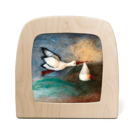 Toverlux Het Wol Feetje - Stork Deliveries Silhouette